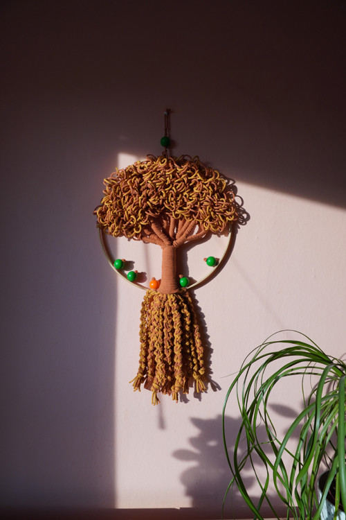 Macramé strom života — foto 5