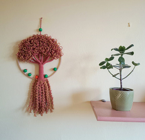 Macramé strom života — foto 2