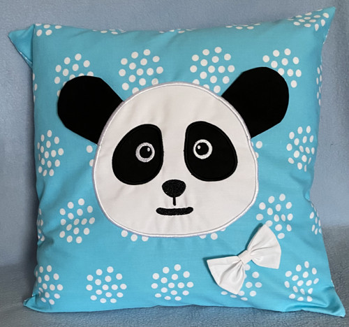 Povlak na polštářek panda — foto 2
