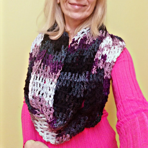 Šála 3v1 háčkovaná — foto 4