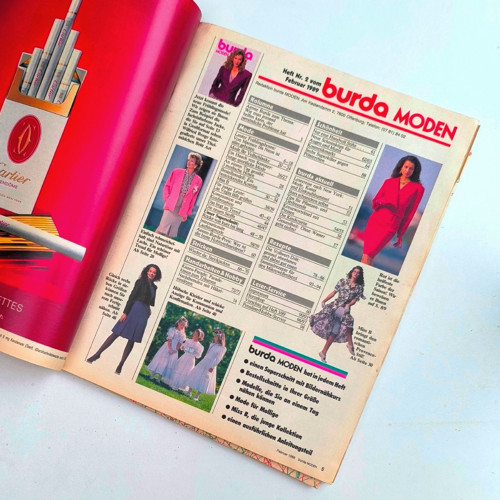 BURDA 2/1989 — foto 2