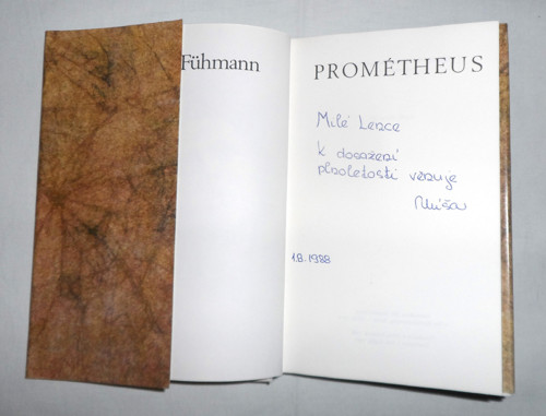 F. Fühmann: Prométheus - bitva s Titány, 1987 — foto 3