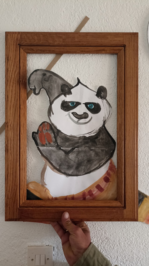 Rám dubový cca 40 x 50 — foto 4