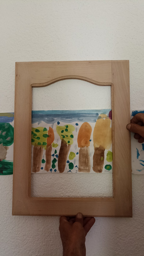 Rám bukový cca 40 x 50 — foto 4
