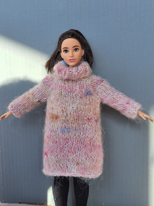 Glamorous - svetr pro Barbie baculku/curvy — foto 2