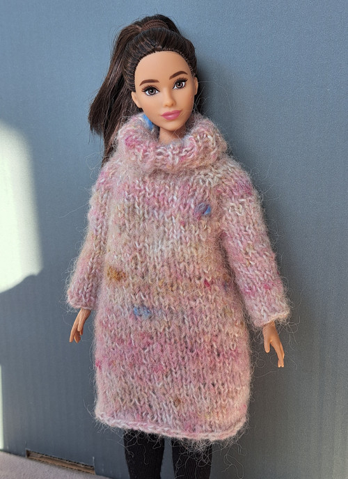 Glamorous - svetr pro Barbie baculku/curvy — foto 3