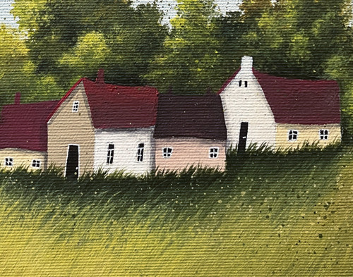 Vesnička česká - 20x20cm — foto 2