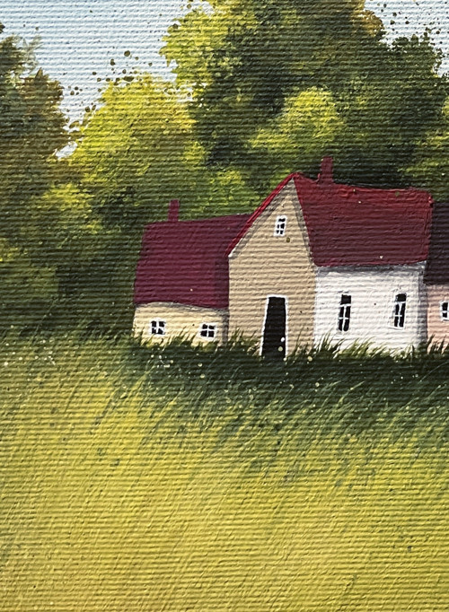 Vesnička česká - 20x20cm — foto 3