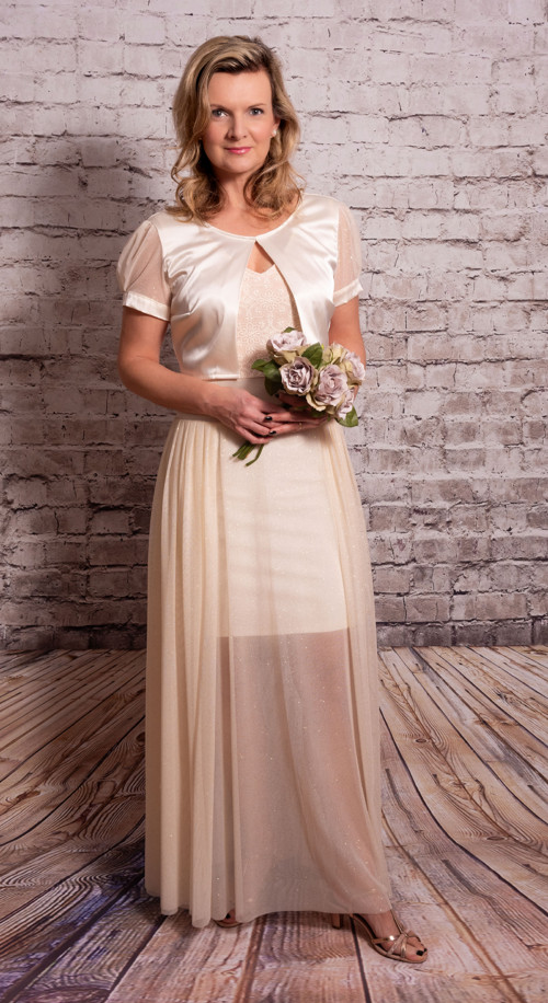 Společenské bolerko - Vanilla couture - Vel. 38 — foto 2