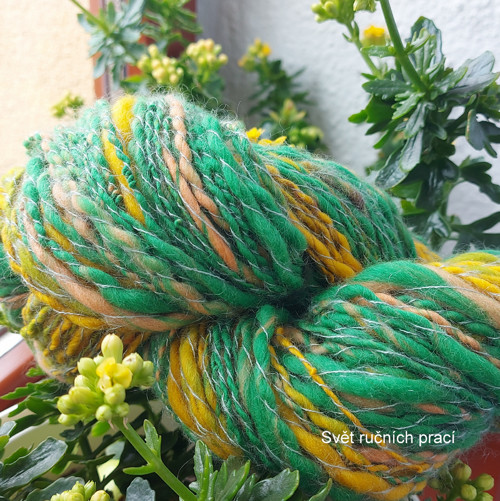 Bude jaro! - ručně předená - 100 g/159 m — foto 2