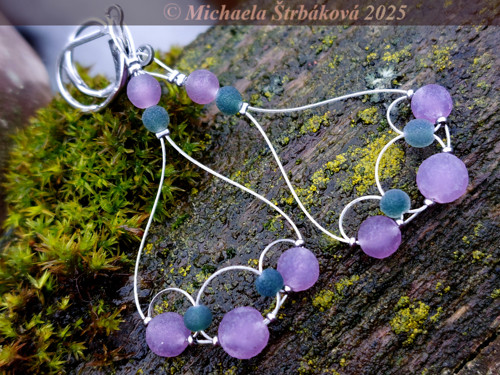 HROZNOVÝ CHALCEDON - sada šperků — foto 5
