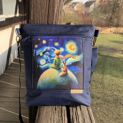 Crossbody kabelka - Malý princ v modrém — foto 2