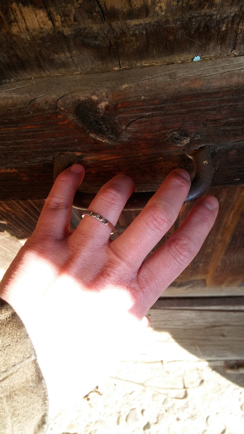 Prsteň s Diamantmi, Au 14K, na objednávku — foto 3