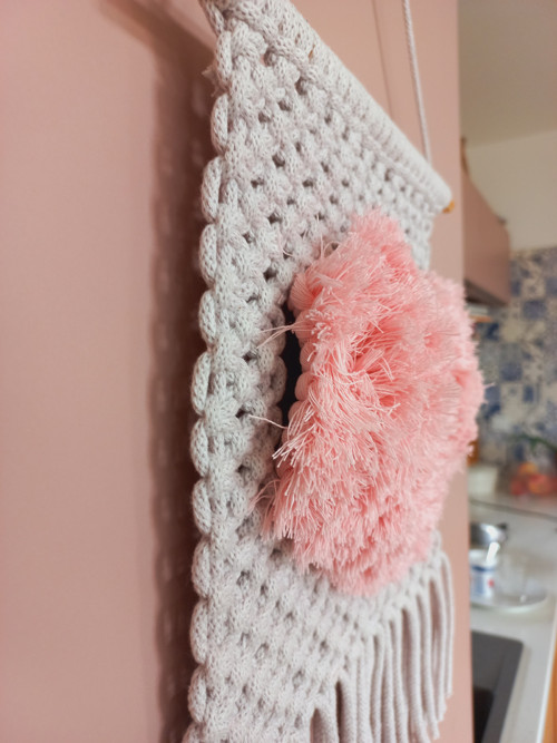 Macramé z velkého srdce — foto 3