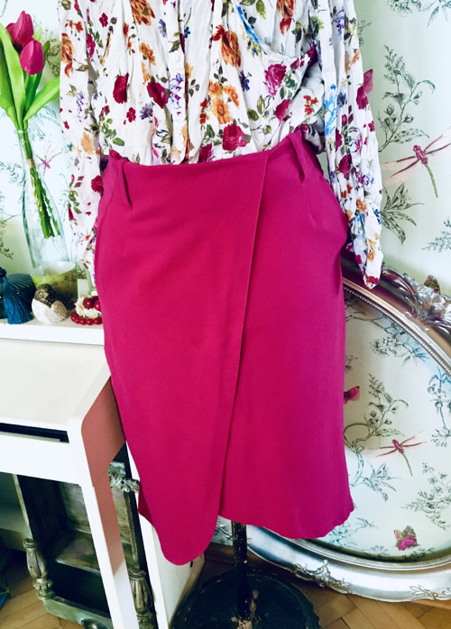 Sukně fuchsia jarní designová — foto 2