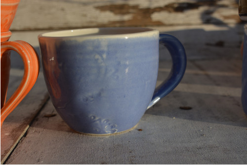 Modrý šálek, porcelán, 220 ml — foto 6