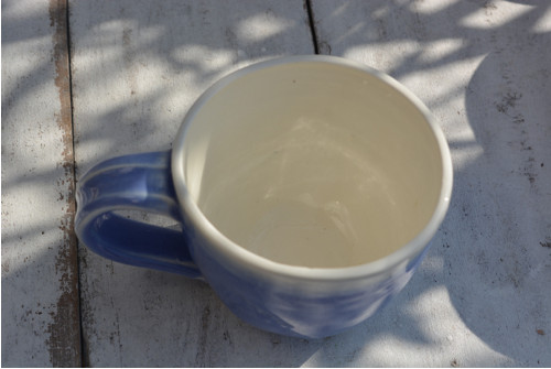 Modrý šálek, porcelán, 220 ml — foto 3