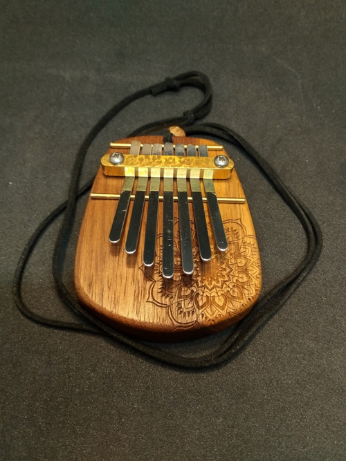 Kalimba Mini 7tónů / ořech — foto 2