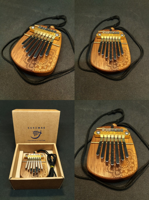Kalimba Mini 7tónů / ořech — foto 3