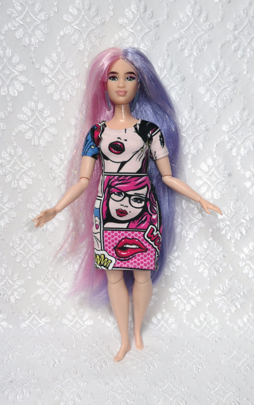 Barbie baculka - šaty — foto 2
