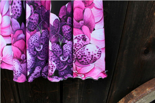 Úpletová sukně Orchidej — foto 4
