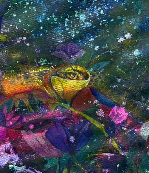 Magická zahrada - 30x30cm — foto 4