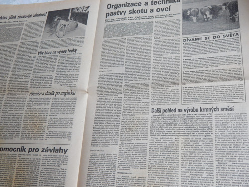 ZEMĚDĚLSKÉ noviny 1990 — foto 2