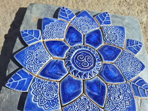 Mandala z keramických komponentů 112 — foto 4