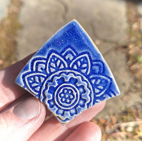 Mandala z keramických komponentů 112 — foto 2