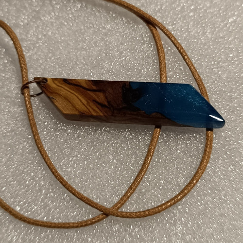 Přívěsek modrý metal No. 1307 — foto 4