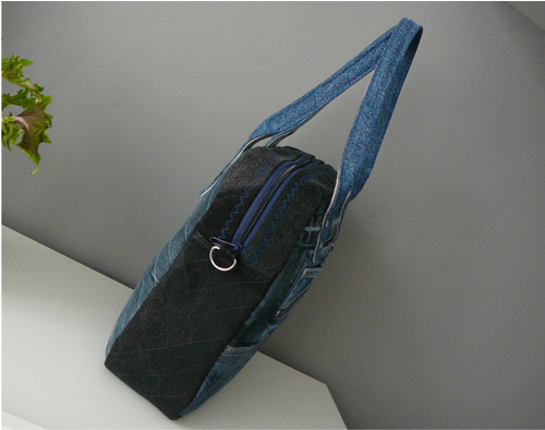 Jeans elegantní kabelka. — foto 3