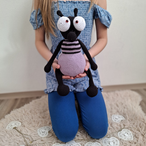 Háčkovaná moucha Marcelka — foto 3
