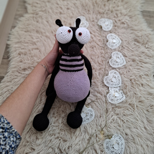 Háčkovaná moucha Marcelka — foto 4