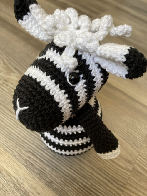 Roly Poly Zebra - kývací hračka — foto 2