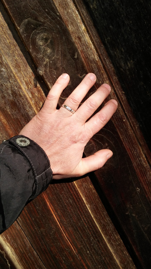 Obrúčka Čiary života, Au 14K, na objednávku — foto 2