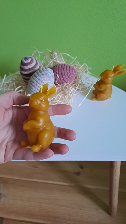 Svíčka zajíček — foto 3