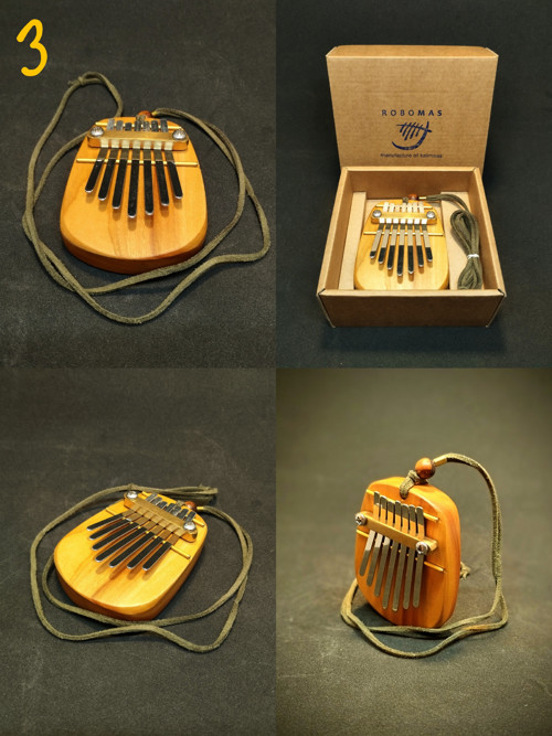 Kalimba Mini 7tónů / třešeň — foto 2