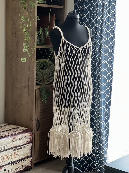Macramé šaty — foto 2