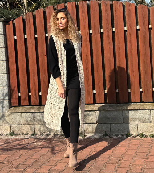 Krajková vesta — foto 3