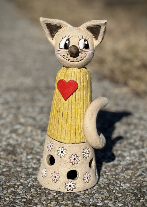 Keramická kočka — foto 3