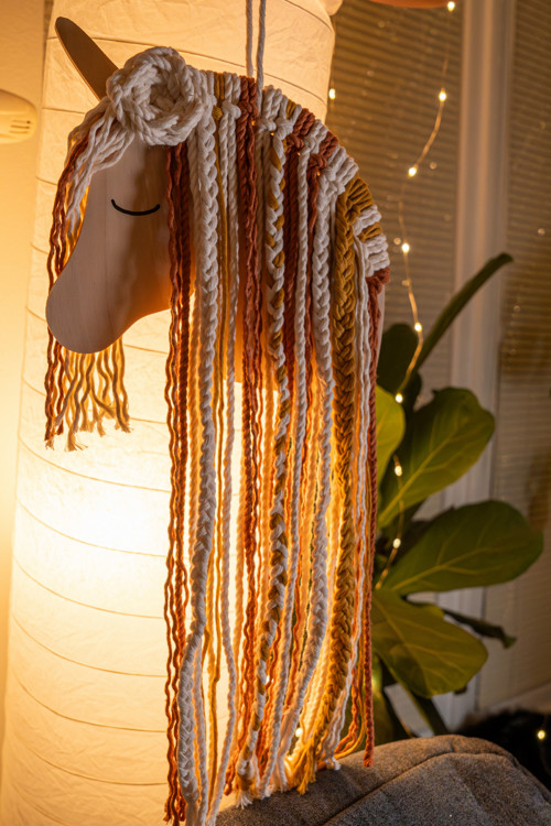 Macramé Jednorožec — foto 4
