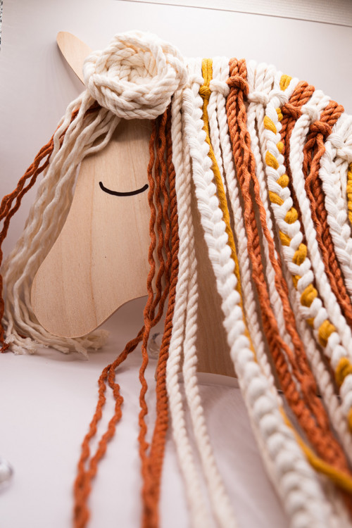 Macramé Jednorožec — foto 3