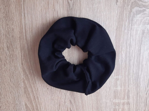 Bavlněná scrunchie gumička do vlasů — foto 4