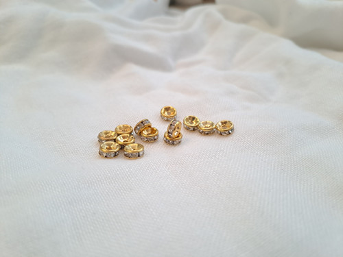 Štrasová rondelka 5 mm — foto 2