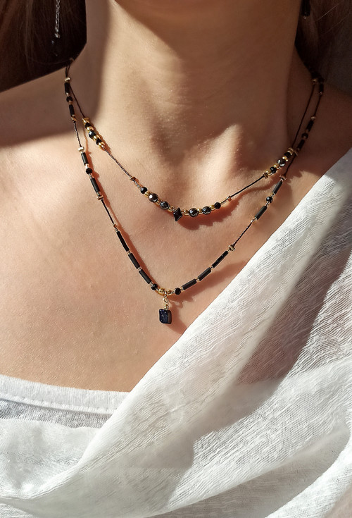 Ochranná elegance - hematit a černý turmalín — foto 2