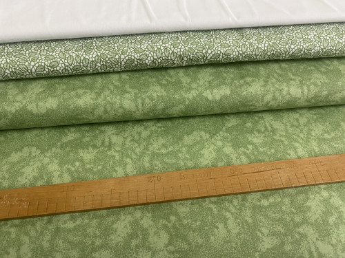 Metráž - zelený mramor - šíře 140cm — foto 2