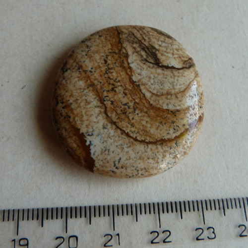 Jaspis obrázkový - 3,8 cm - Extra — foto 3
