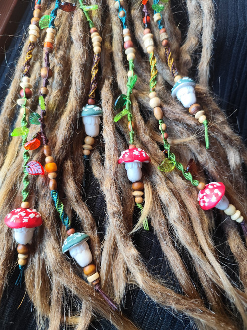 Hairwrap Mushroom Red I — foto 3