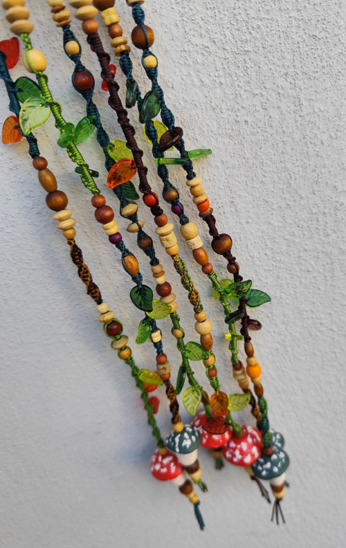 Hairwrap Mushroom Red II — foto 2