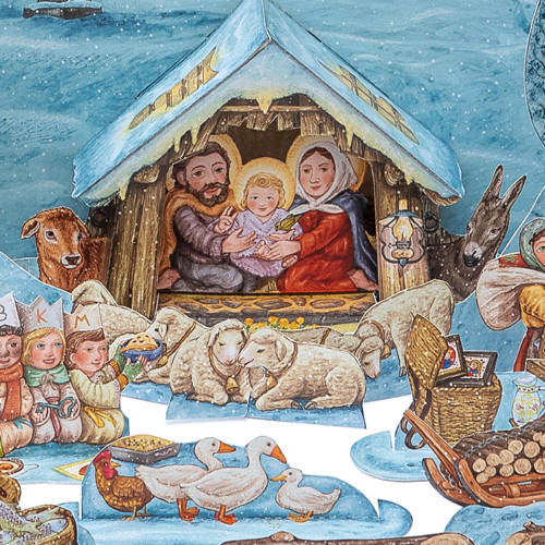 Weihnachtskrippe aus dem Isergebirge — foto 3